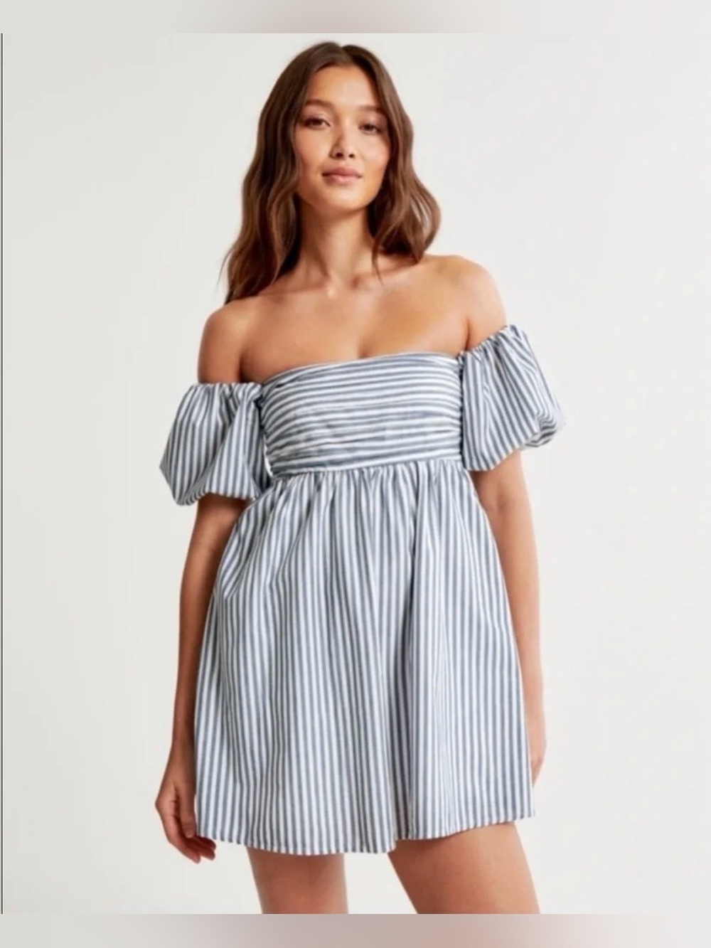 Abercrombie women Emerson short navy mini dress